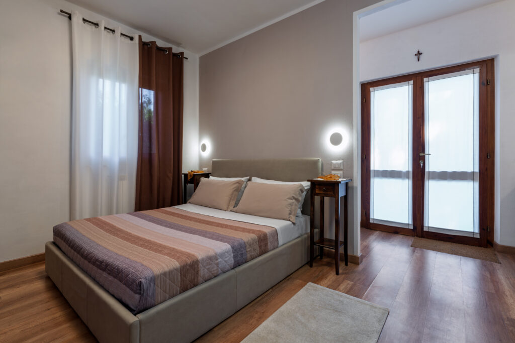 Casa nel Verde - Foligno: camera matrimoniale.